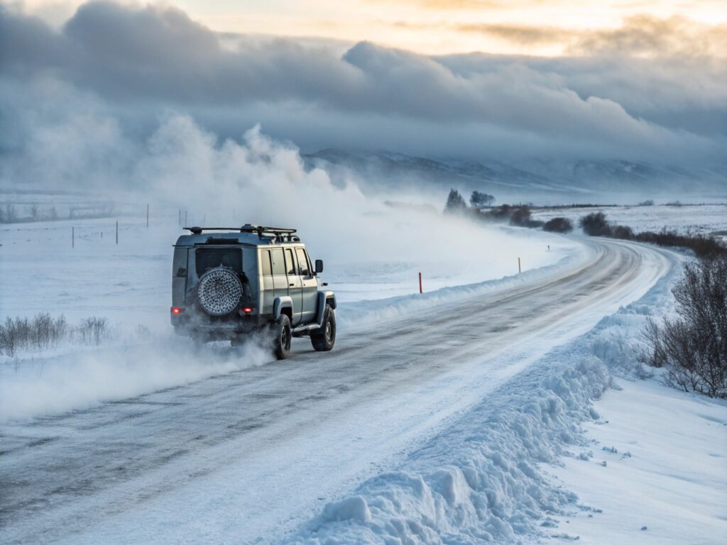 Un véhicule diesel fonctionnant parfaitement par grand froid